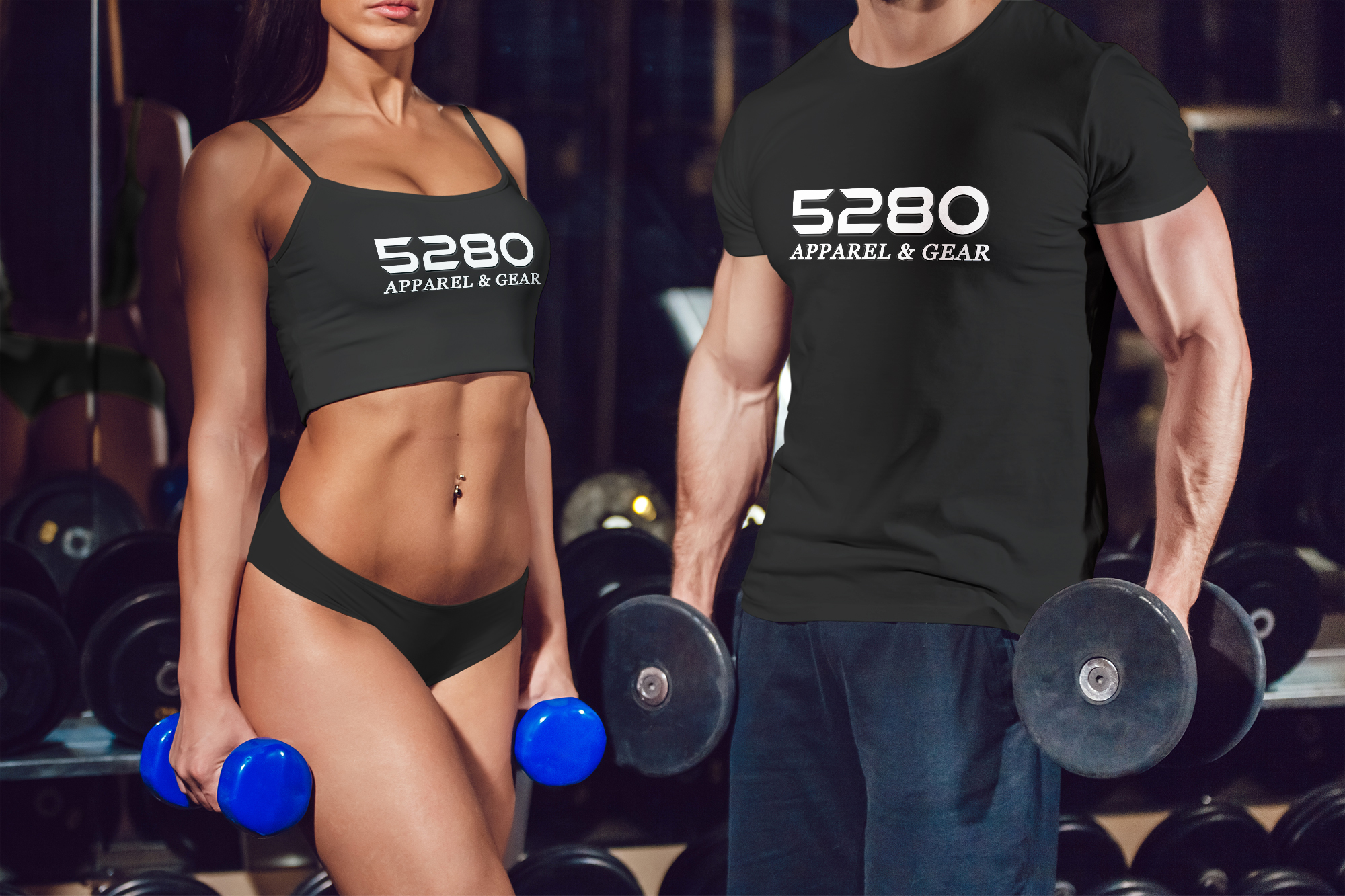 Men’s & Women’s Matching Tee and tank App & Gear